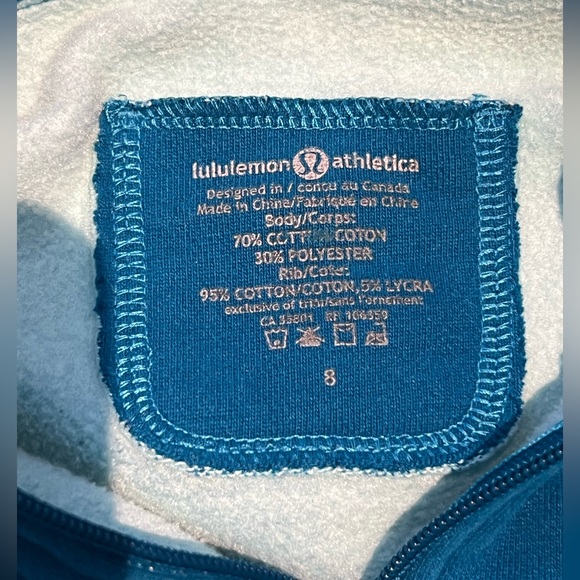 Turquoise Women's Scuba Hoodie - Picture 2 of 7